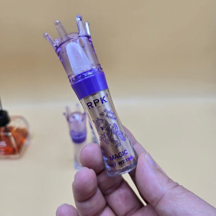 شیمر هایلایتر پودری پد دار RPK