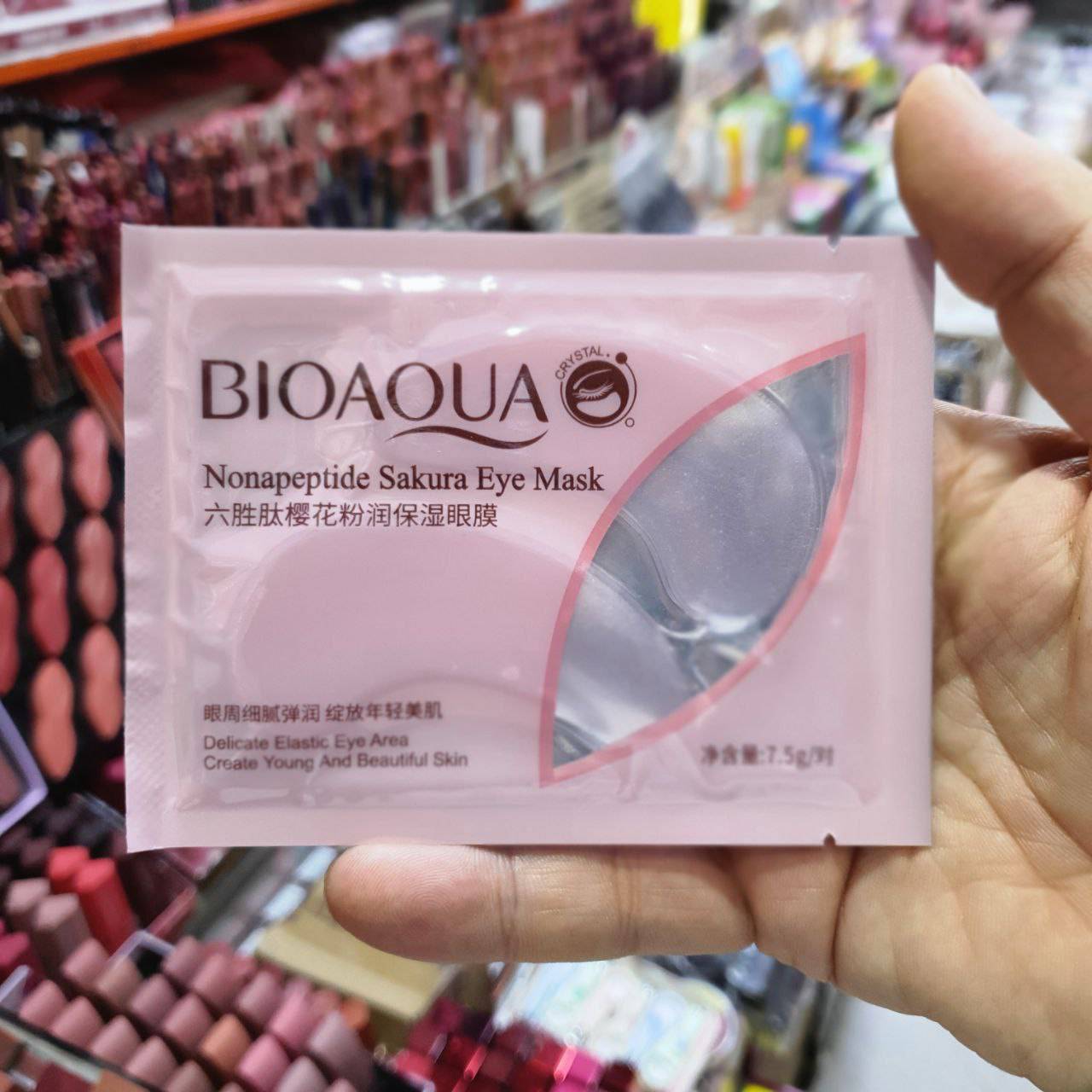 ماسک ورقه ای دور چشم بیو اکوا BIOAQUA