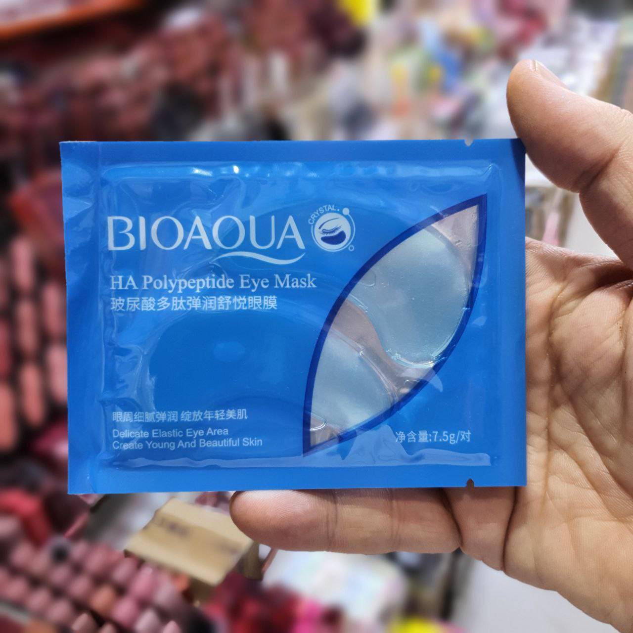 ماسک ورقه ای دور چشم بیو اکوا BIOAQUA