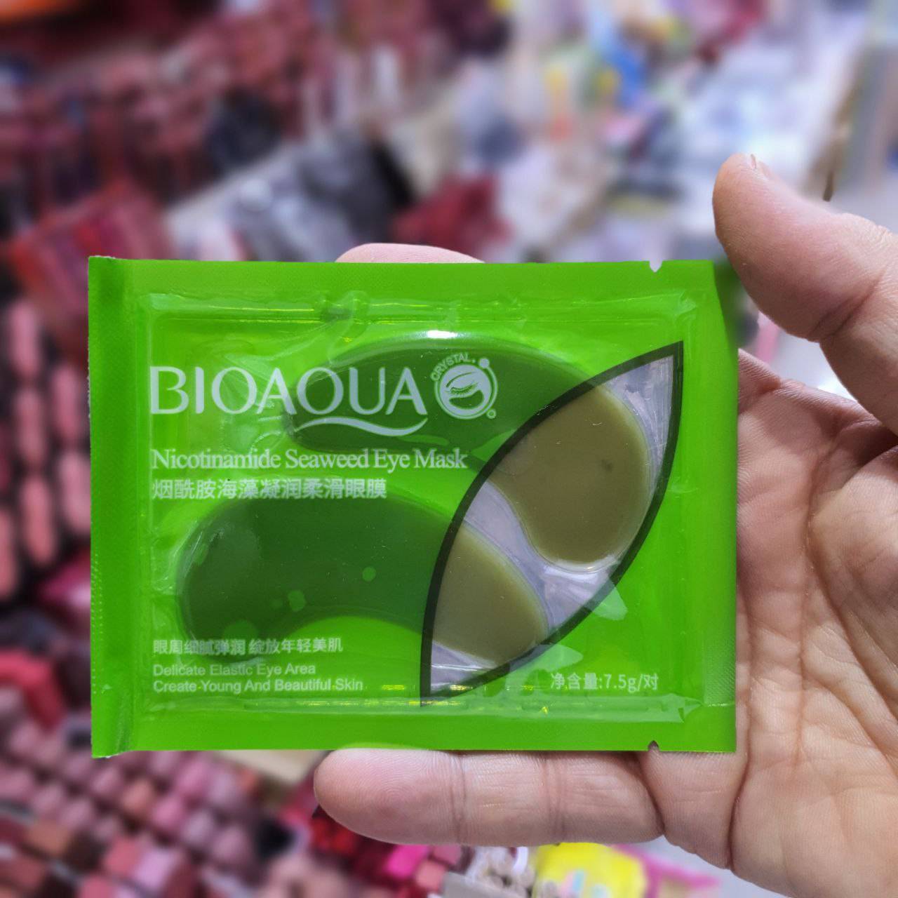 ماسک ورقه ای دور چشم بیو اکوا BIOAQUA