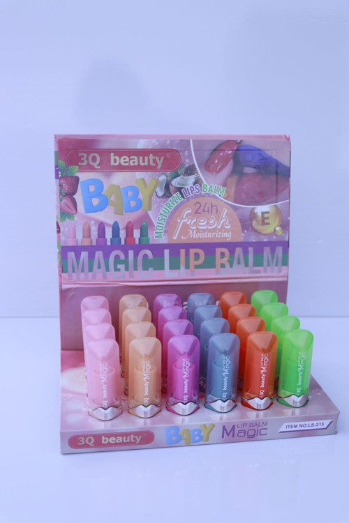 بالم لب حرارتی و تقویت کننده لب برند 3q beauty