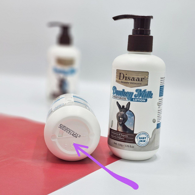 لوسیون نرم کننده و آبرسان پوست شیر الاغ Disar