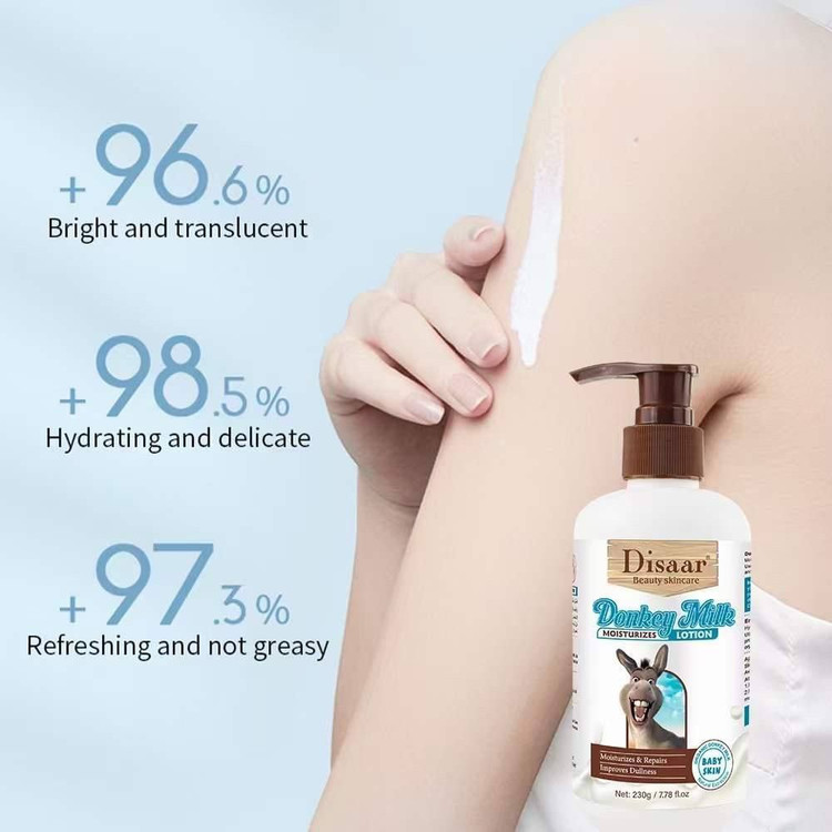 لوسیون نرم کننده و آبرسان پوست شیر الاغ Disar