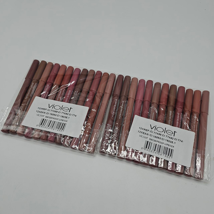 رژلب مدادی بدون تراش ویولت