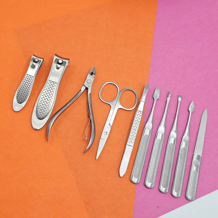 ست مانیکور ده تکه فوقالعاده حرفه ای