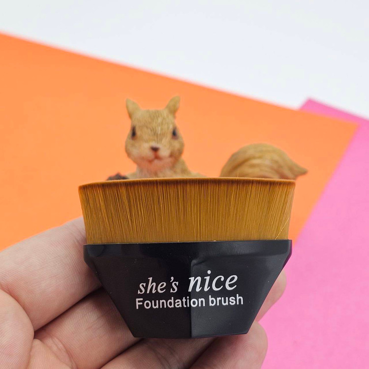 براش جادویی سایز بزرگ کرم پودر