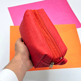 کیف لوازم آرایشی مخملی