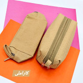 کیف لوازم آرایشی مخملی