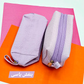 کیف لوازم آرایشی مخملی