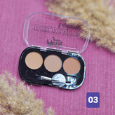 سایه ابرو 3 رنگ برند مودا