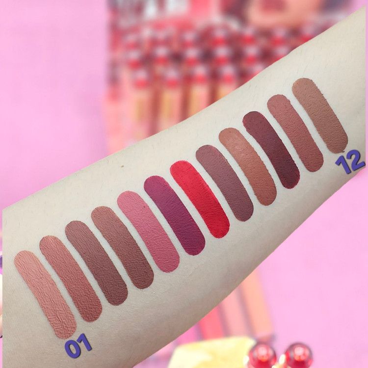 رژلب مایع ضد آب گلاریس کله مرواریدی