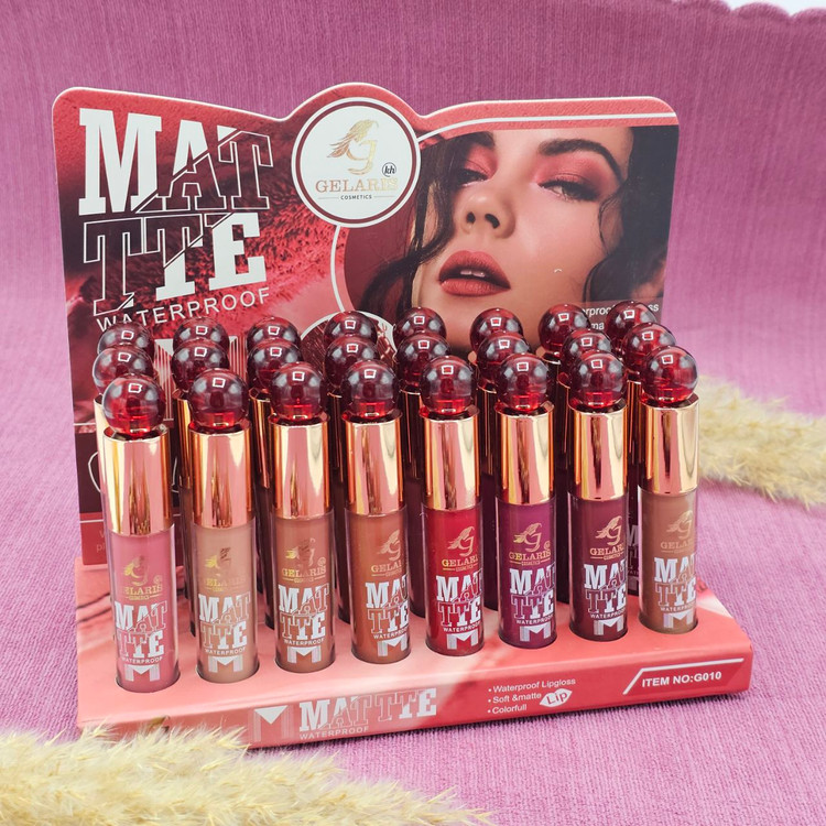 رژلب مایع ضد آب گلاریس کله مرواریدی