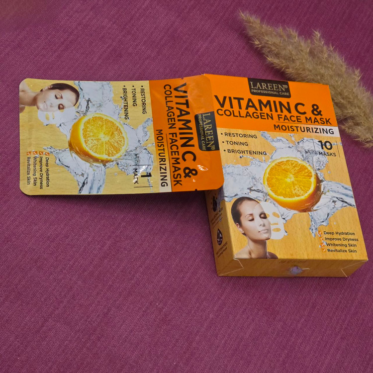 ماسک تقویت کننده و جوانساز صورت 30 میل ورقه ای اورجینال لارین