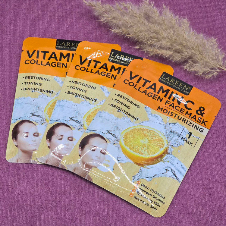 ماسک تقویت کننده و جوانساز صورت 30 میل ورقه ای اورجینال لارین