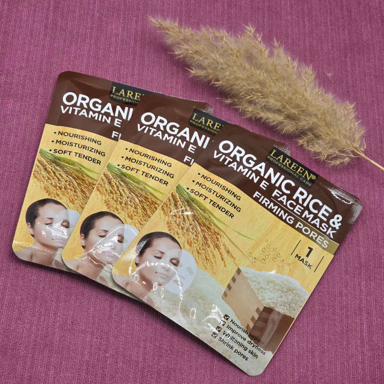 ماسک تقویت کننده و جوانساز صورت 30 میل ورقه ای اورجینال لارین