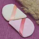 پد مثلثی حوله ای دسته دار مخصوص پنکک و پودر فیکساتور