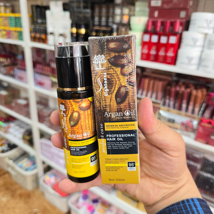 روغن آرگان نرم کننده مو و تقویت کننده مو لایتنس