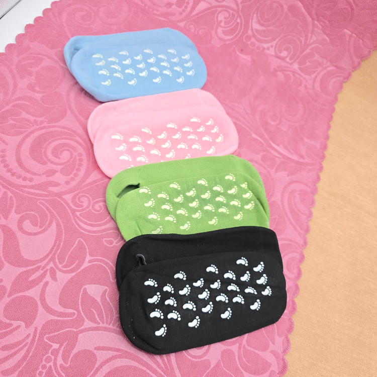 جوراب سیلیکونی مخصوص درمان ترک و خشکی کف پا