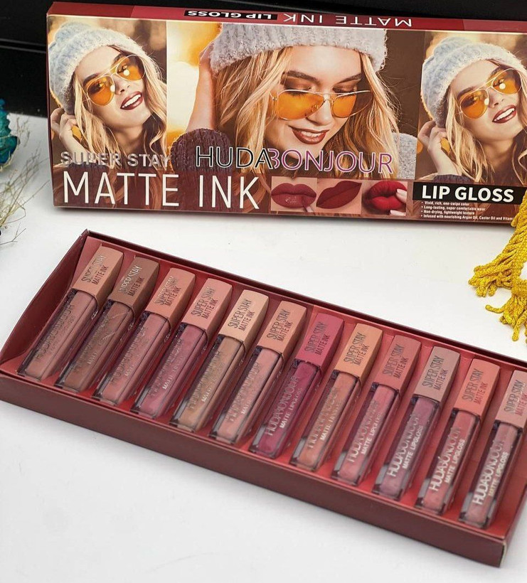 رژلب مایع مات و مخملی برند هدی بنجور