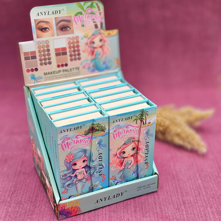 پالت سایه کیفی چند کاره انلیدی مدل پری دریایی