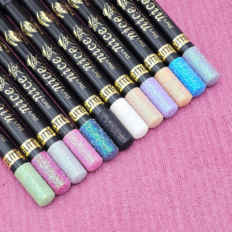 سایه چشم مدادی شاین دار و اکلیلی برند نایس