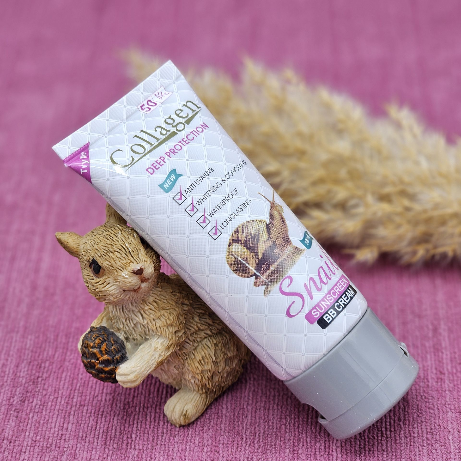 ضدآفتاب کلاژن حلزون حاوی BB کرم