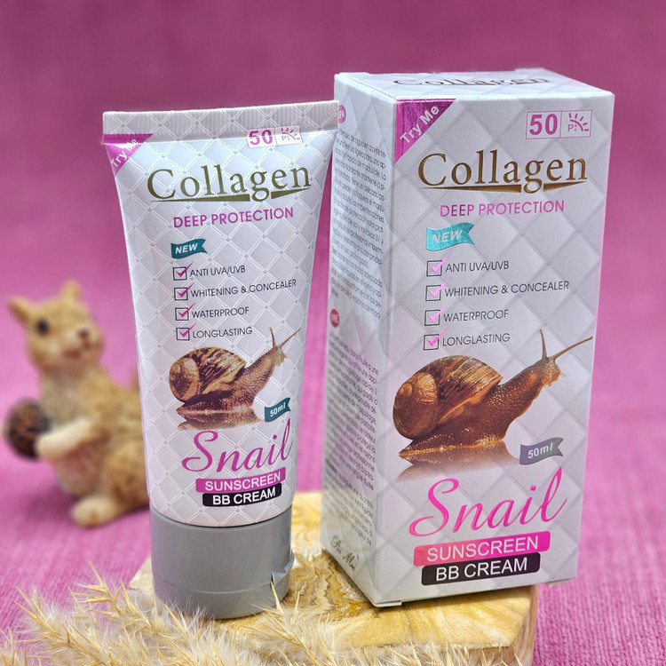 ضدآفتاب کلاژن حلزون حاوی BB کرم