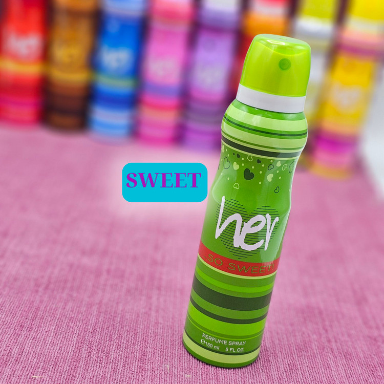 اسپری خوشبو کننده بدن برند HER