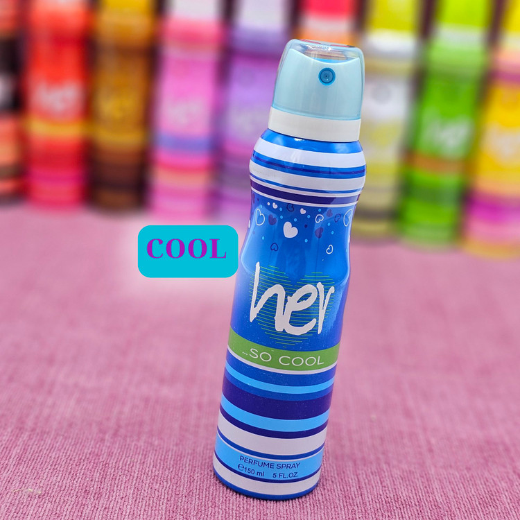 اسپری خوشبو کننده بدن برند HER