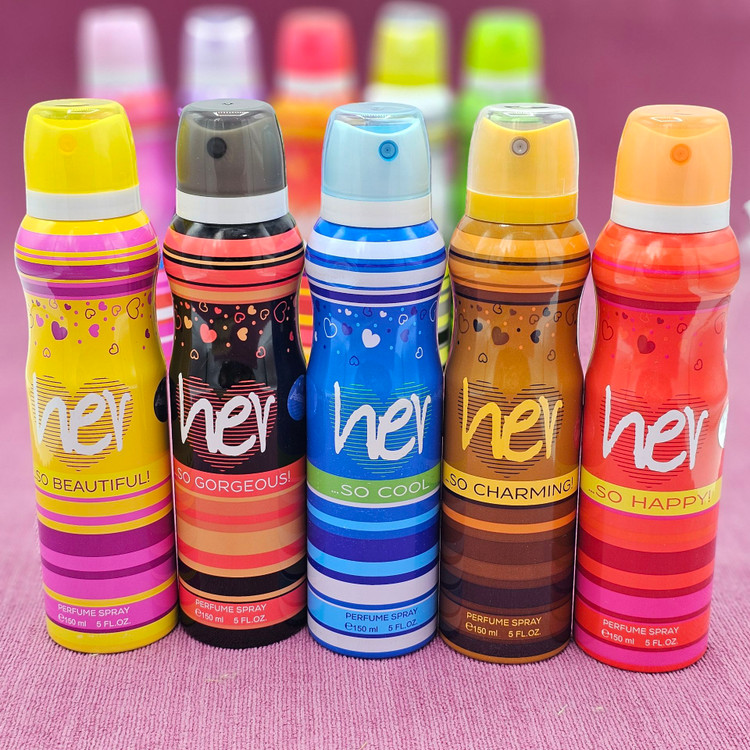 اسپری خوشبو کننده بدن برند HER