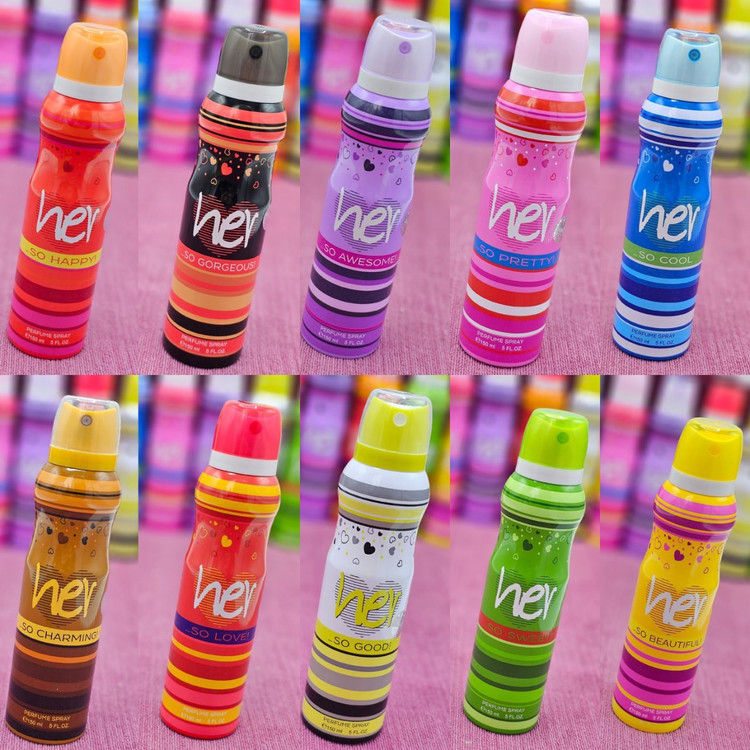 اسپری خوشبو کننده بدن برند HER