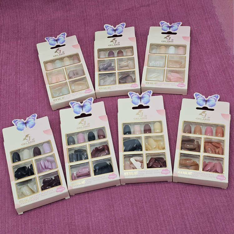 ناخن مصنوعی نشکن صد عددی برند گلاریس