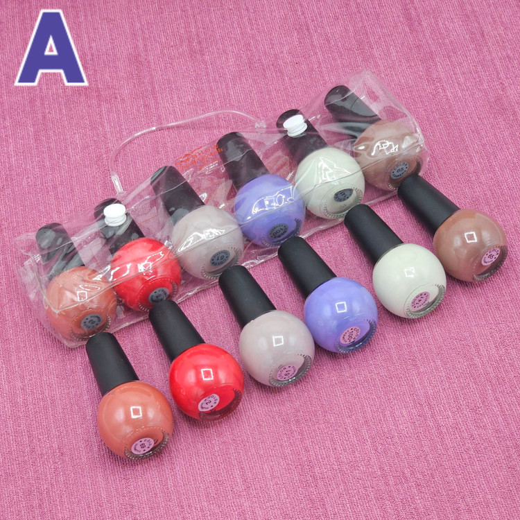 لاک ناخن سایز بزرگ بسته بندی 6 عددی