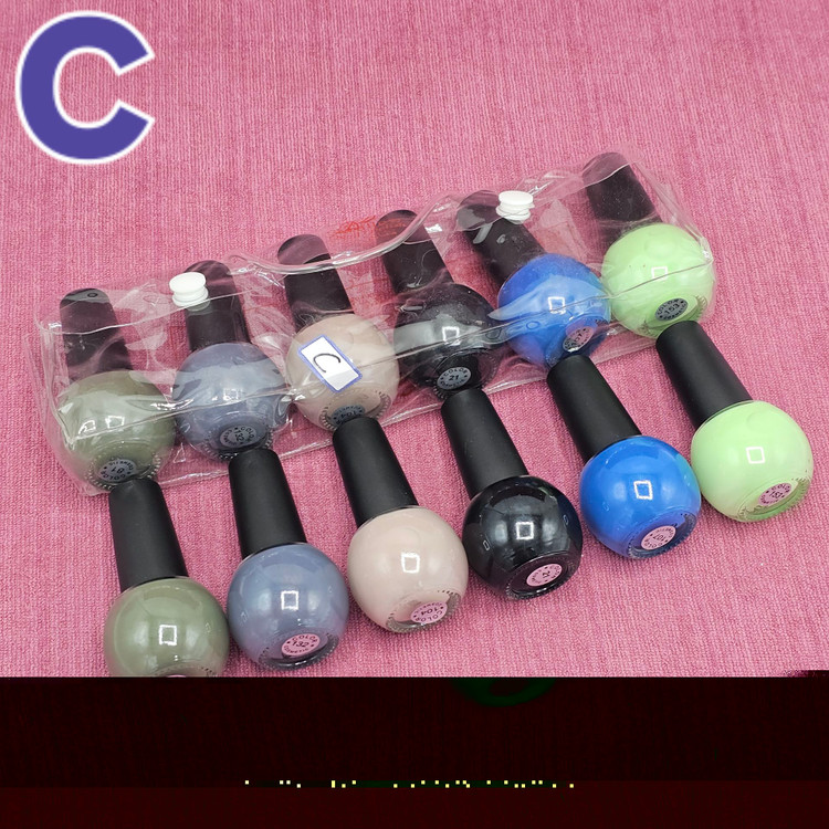 لاک ناخن سایز بزرگ بسته بندی 6 عددی