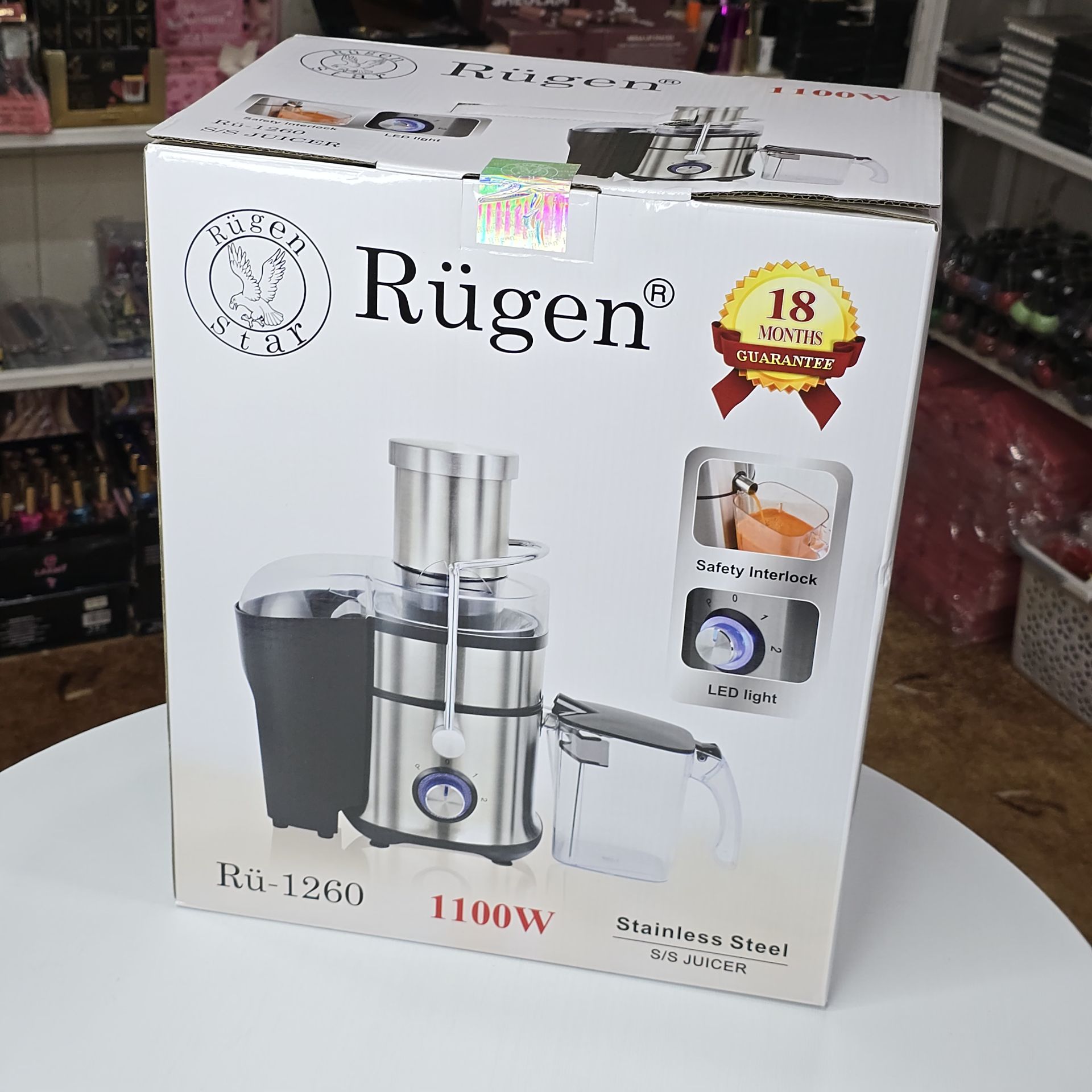 آبمیوه گیر تک کاره مدل RU_1260 برند روگن