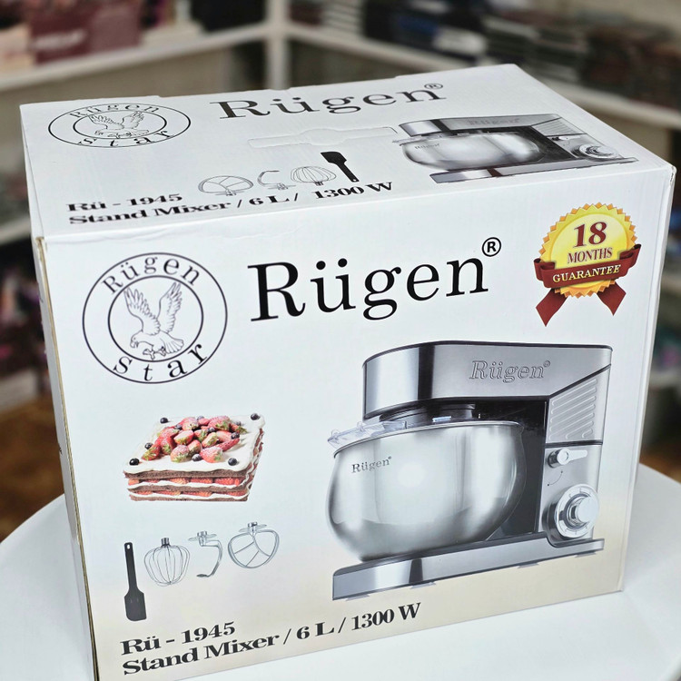 همزن کاسه دار صنعتی 6 لیتری مدل RU_1945 برند روگن