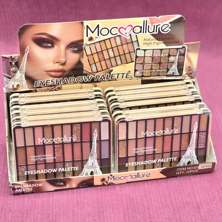 پالت سایه 30 رنگ مات و اکلیلی برند ماکالر