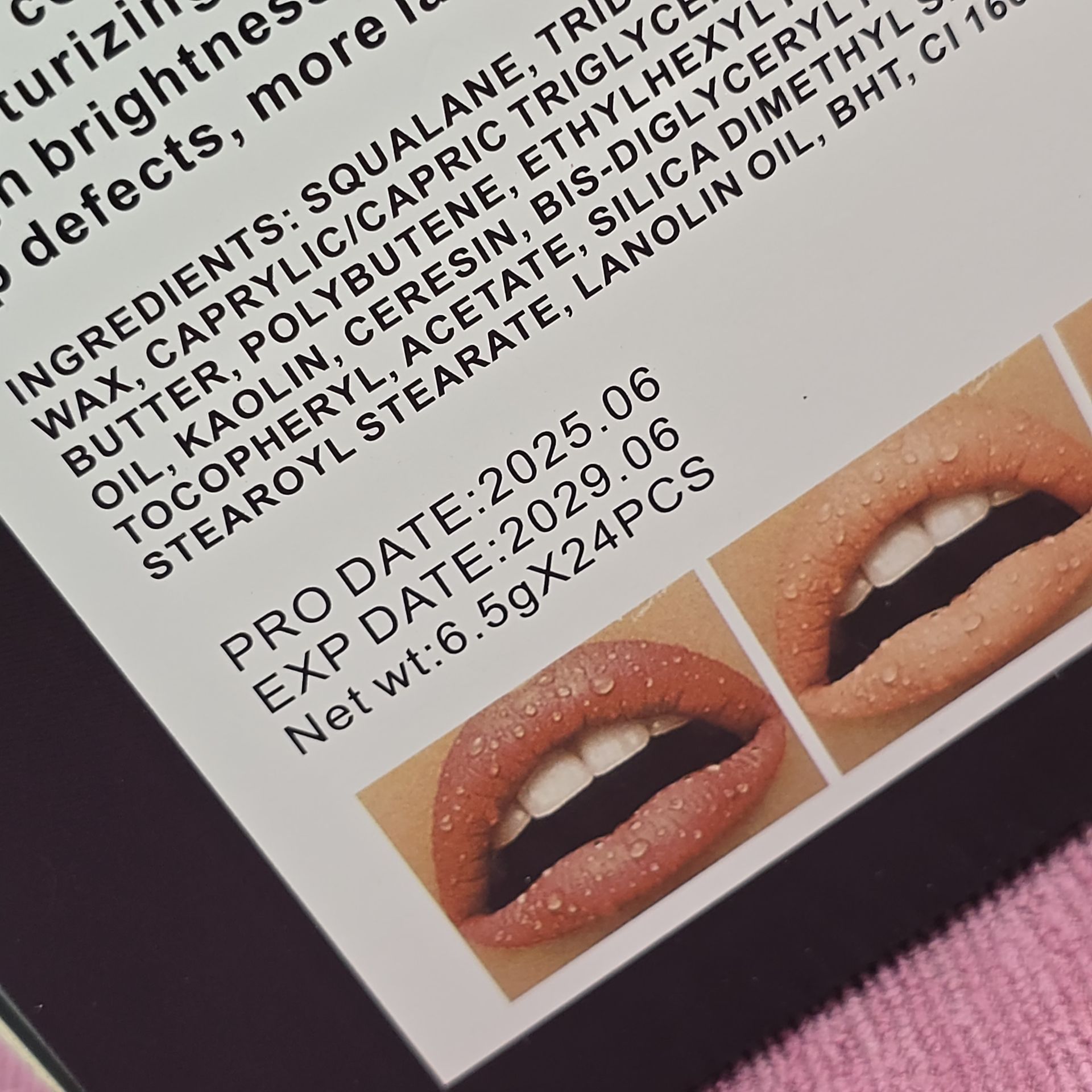 رژلب ضدآب و 24 ساعته و مات و سبک و مخملی و بدوت حساسیت از برند رمانتیک مات