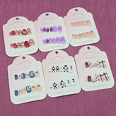 ناخن مصنوعی نگین دار و ژله ای و نشکن و بادوام برند پینک کی