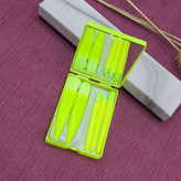 ست براش آرایشی مدل آینه دار 5 تکه با تراکم بالا