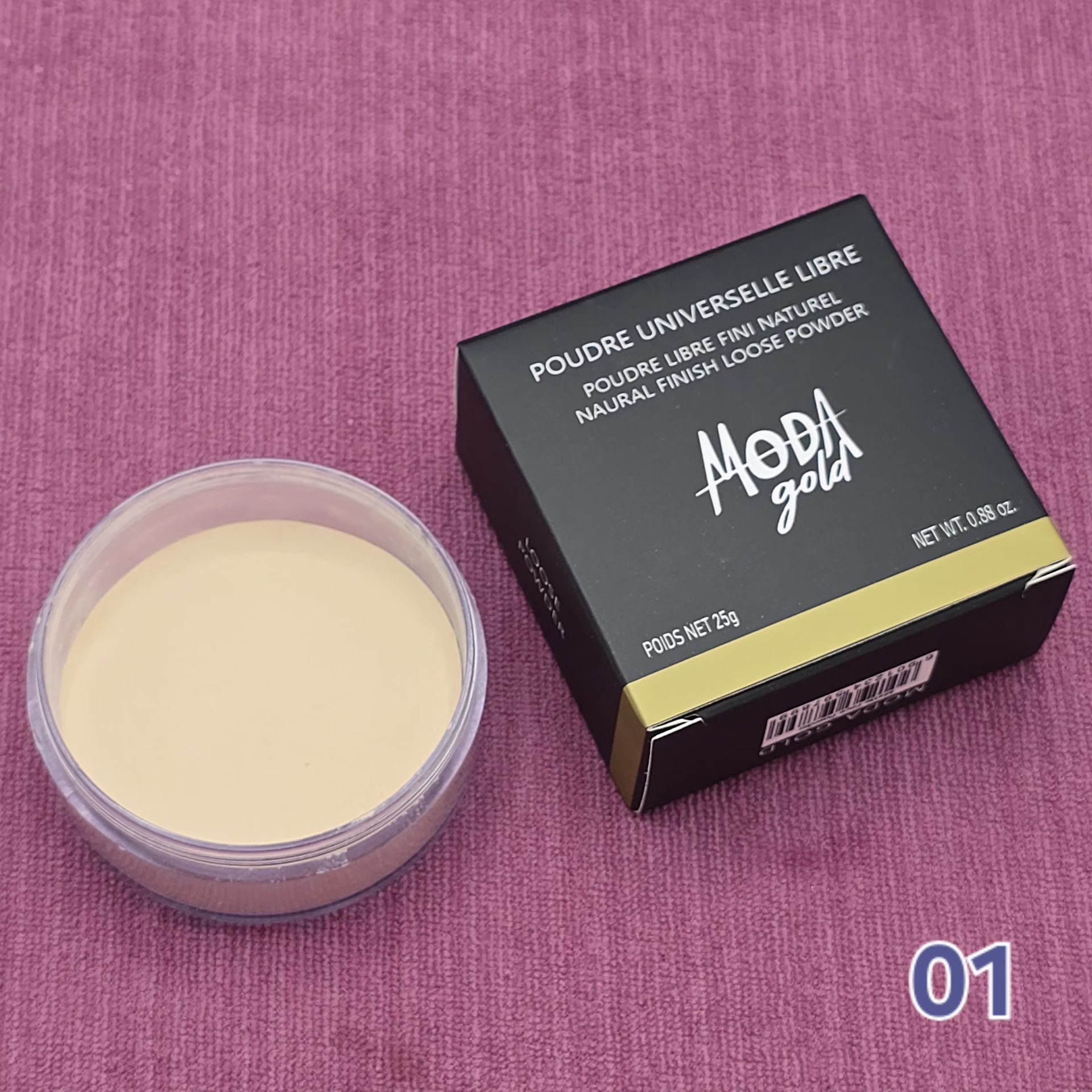 پودر فیکساتور آرایش صورت و کنترل چربی و ضدآب برند مدا