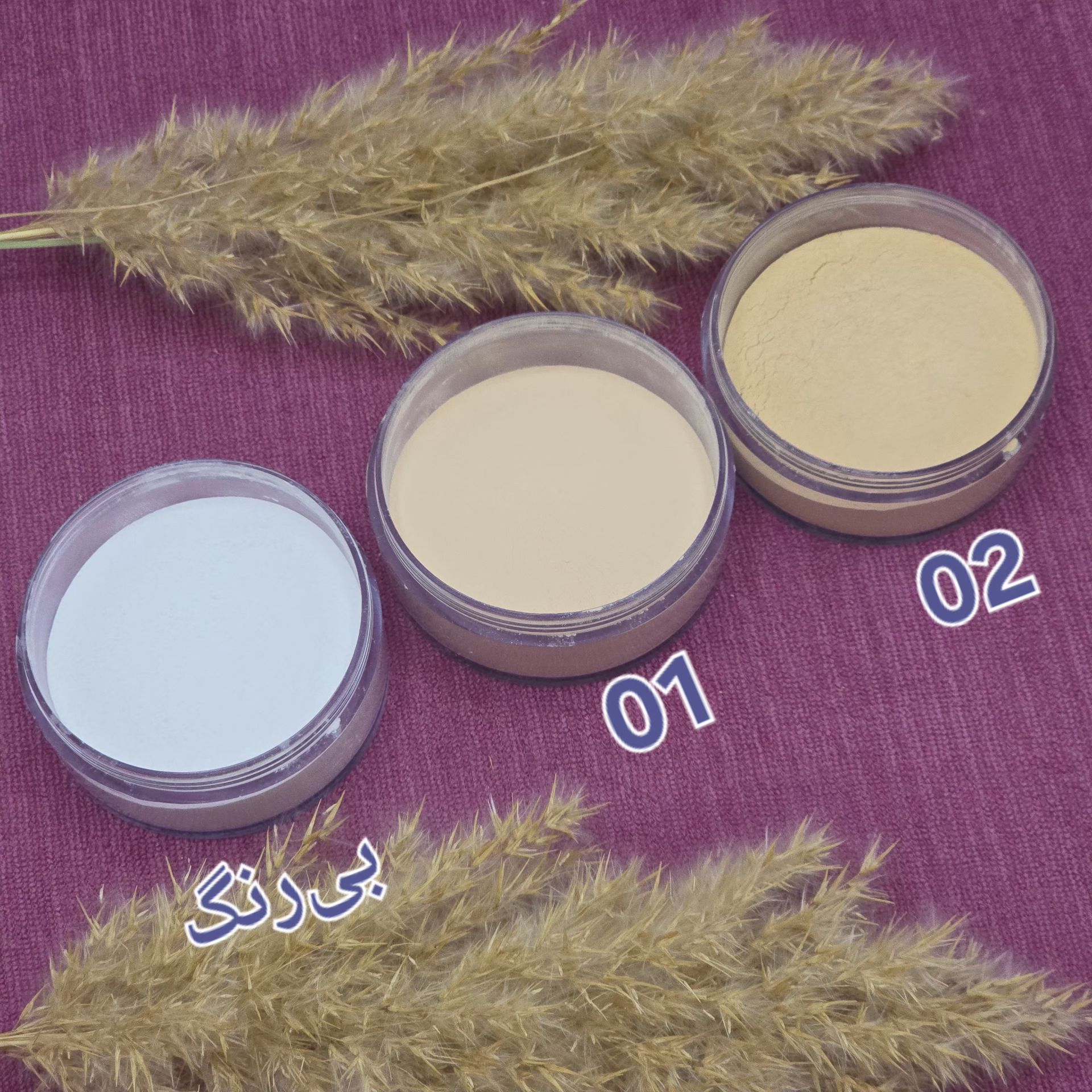 پودر فیکساتور آرایش صورت و کنترل چربی و ضدآب برند مدا