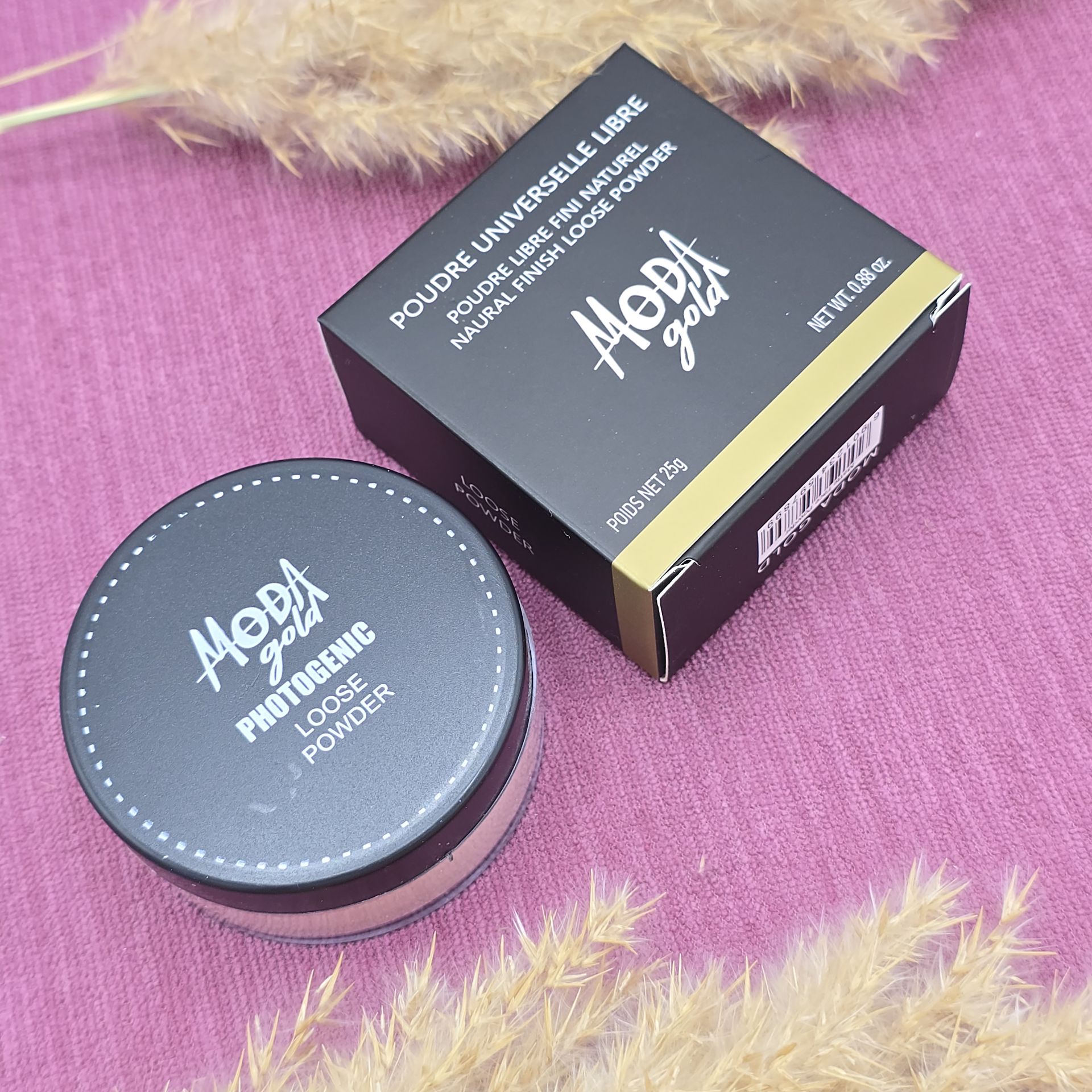 پودر فیکساتور آرایش صورت و کنترل چربی و ضدآب برند مدا