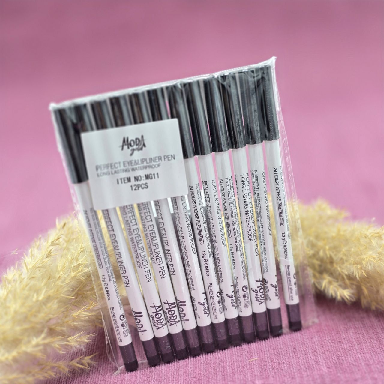 مداد چشم ضدآب و کاملا روغنی و ضد حساسیت برند مدا