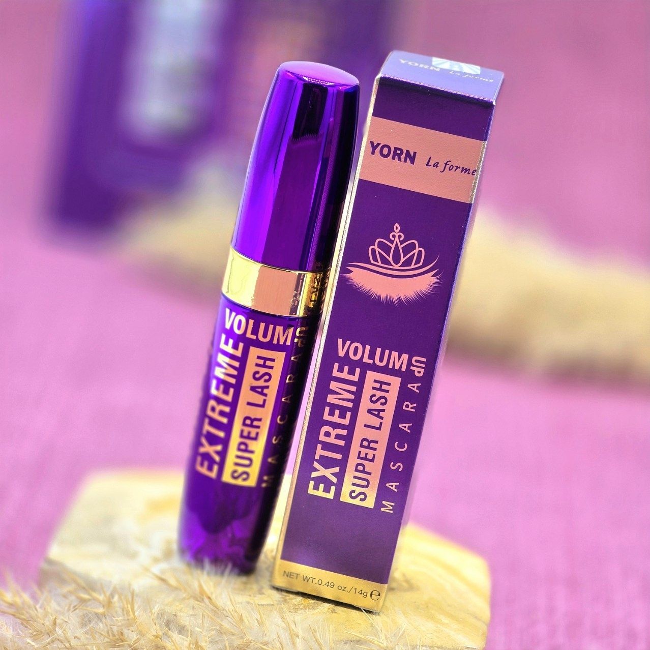 ریمل فرچه ژله ای بلند کننده و ضدآب و ضد حساسیت برند یورن