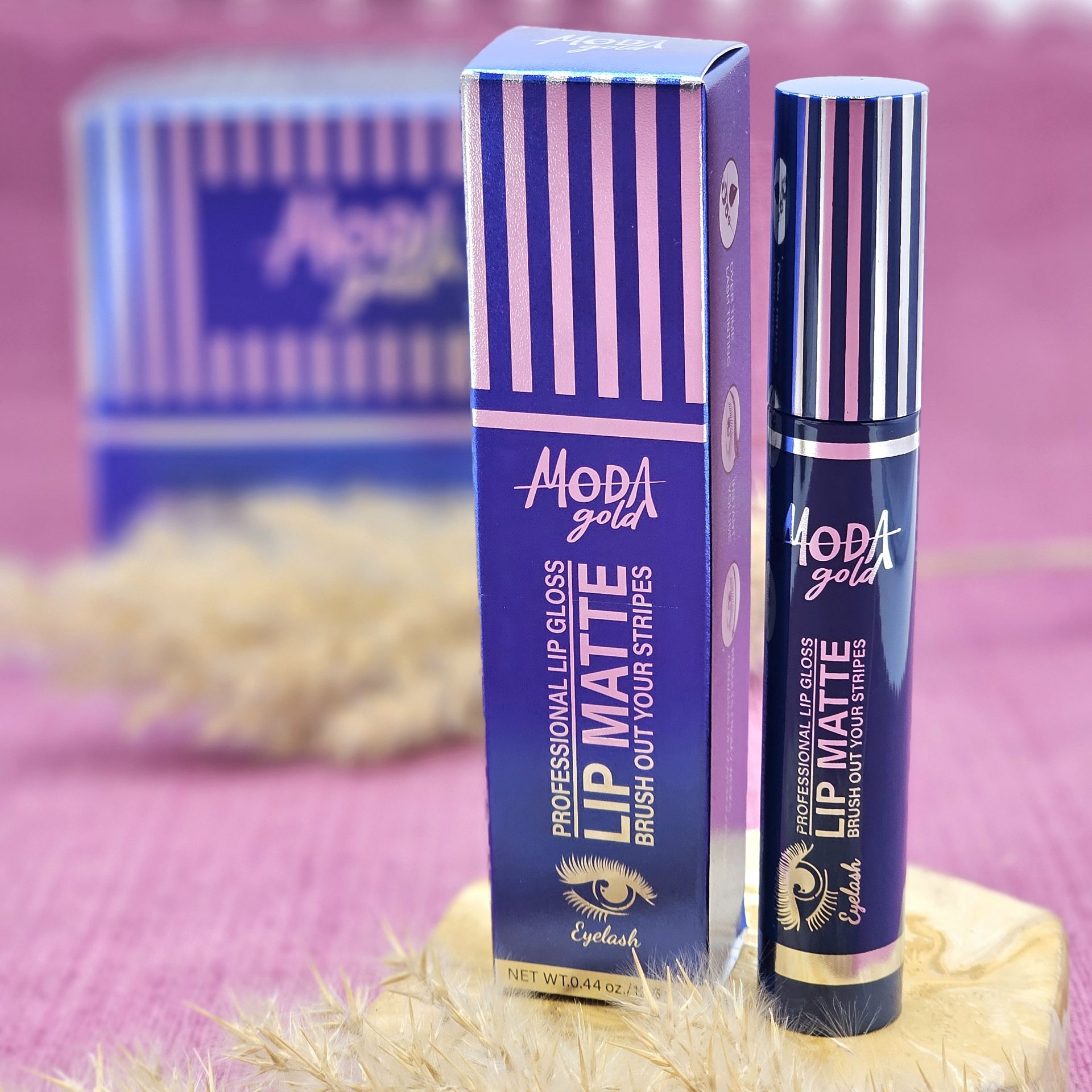 ریمل فرچه مویی حجم دهنده و خورده مژه دار پوکه آبی برند مدا