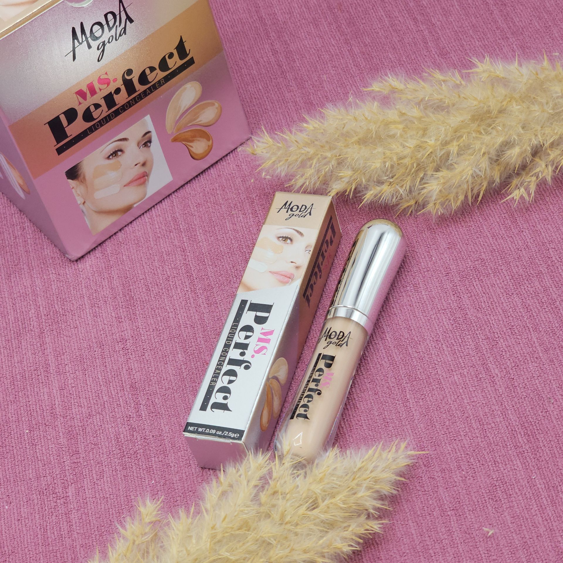 کانسیلر مایع با بافت سبک و کاور بالا برند مدا