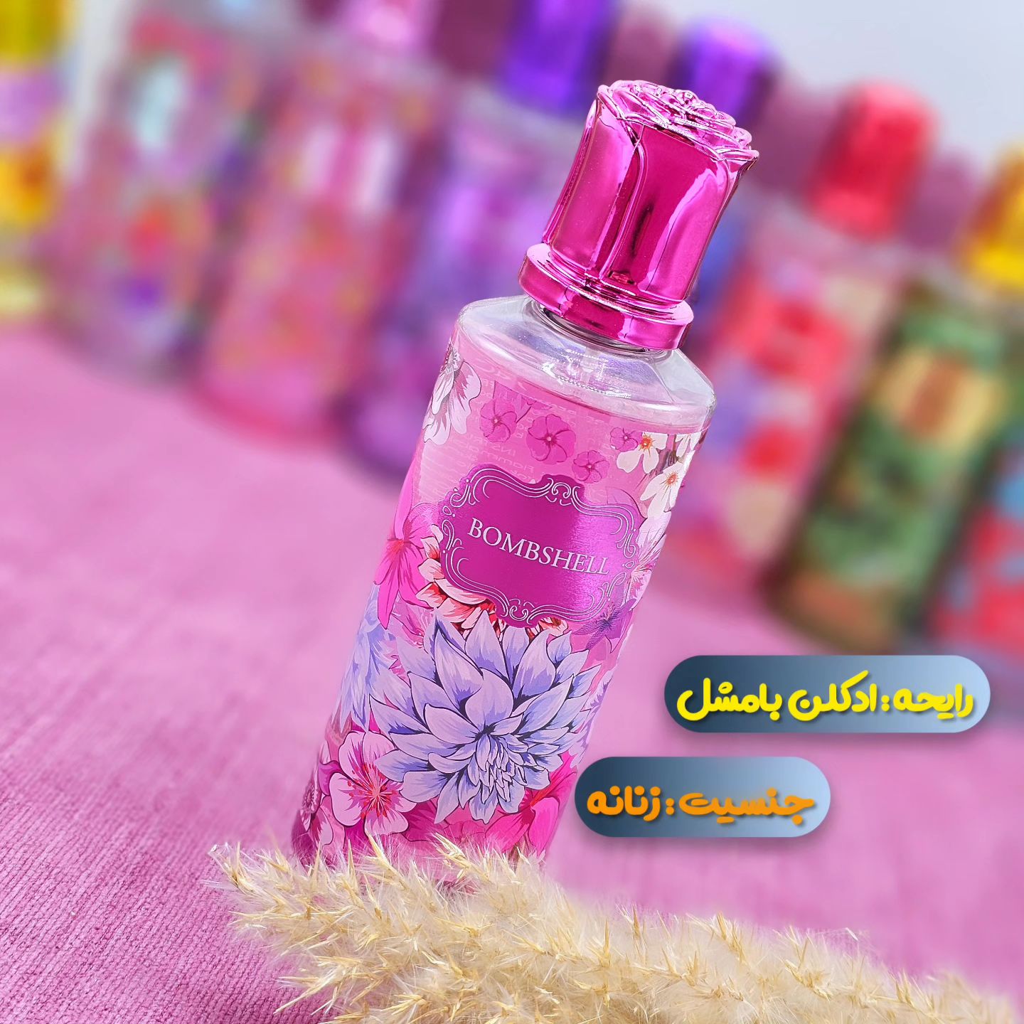 بادی اسپلش خوشبو کننده بدن و لباس با ماندگاری بالا از برند ژاکلین