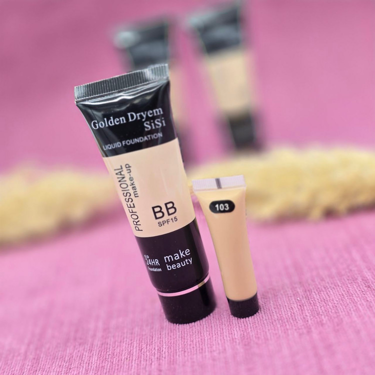 کرم پودر ضدآب و بی بی کرم برند گلدن دریم