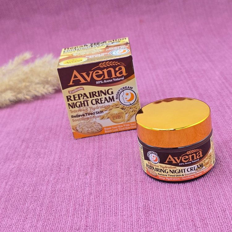 کرم ترمیم کننده و روشن کننده پوست جوانه جو دوسر برند آوینا کد 3116